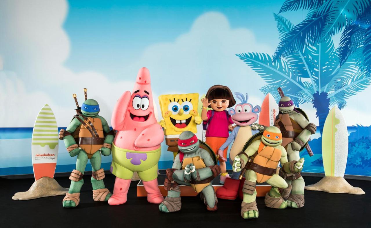 Nickelodeon Hotels & Resorts Punta Cana Extérieur photo Characters from Nickelodeon