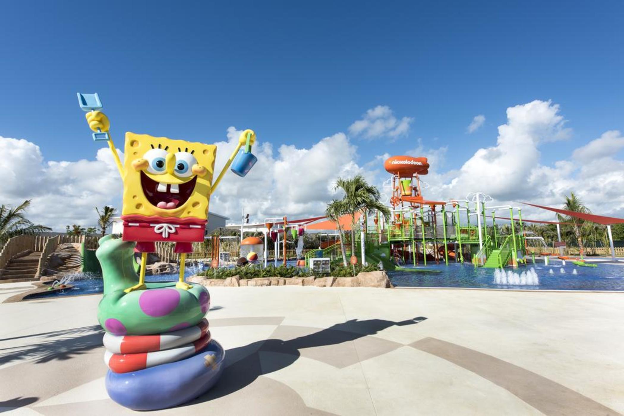 Nickelodeon Hotels & Resorts Punta Cana Extérieur photo SpongeBob SquarePants at the water park